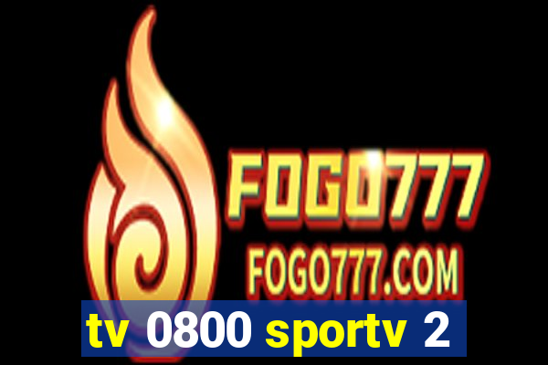 tv 0800 sportv 2