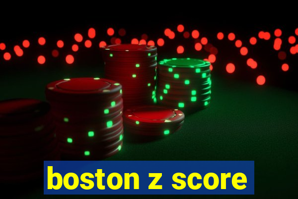 boston z score