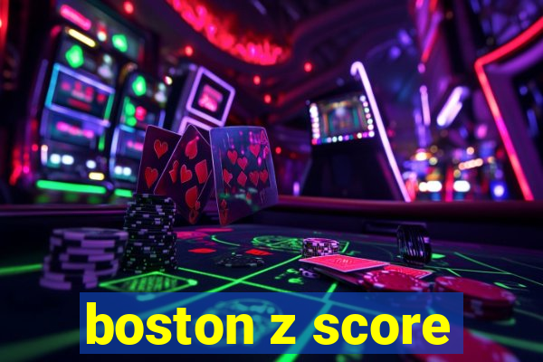 boston z score