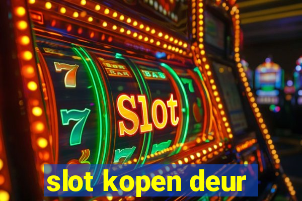 slot kopen deur