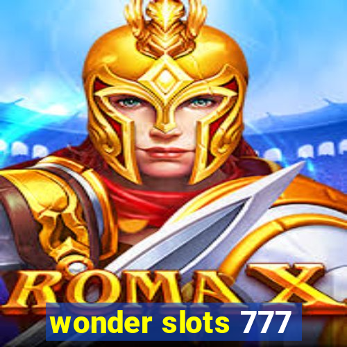 wonder slots 777