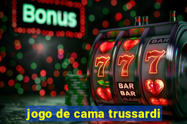 jogo de cama trussardi