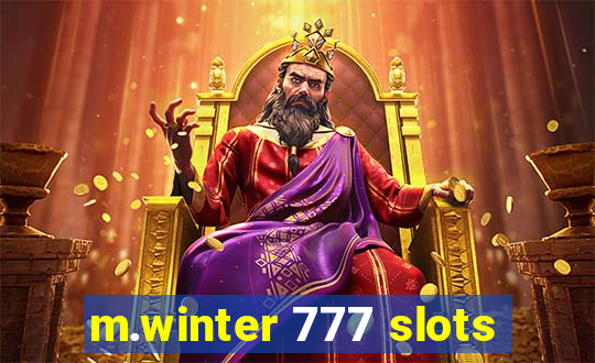 m.winter 777 slots