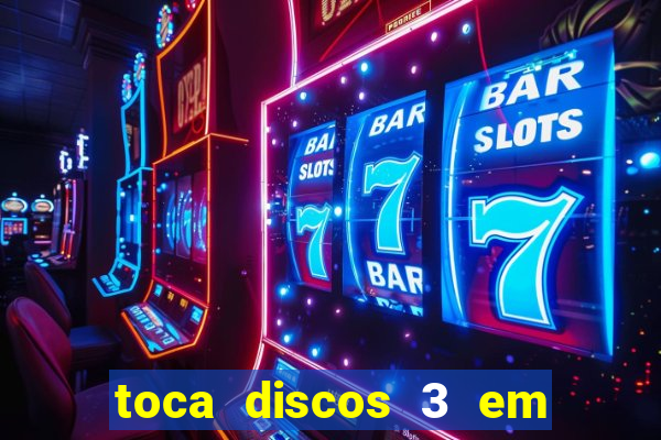 toca discos 3 em 1 antigo