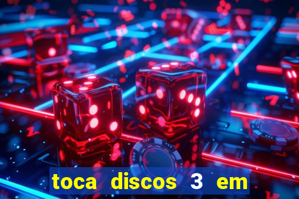 toca discos 3 em 1 antigo