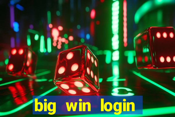 big win login verde download