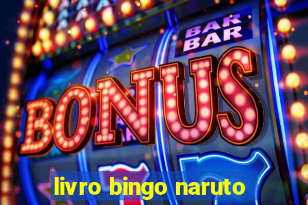 livro bingo naruto