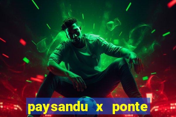 paysandu x ponte preta palpite