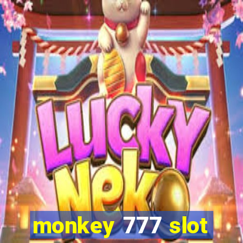 monkey 777 slot