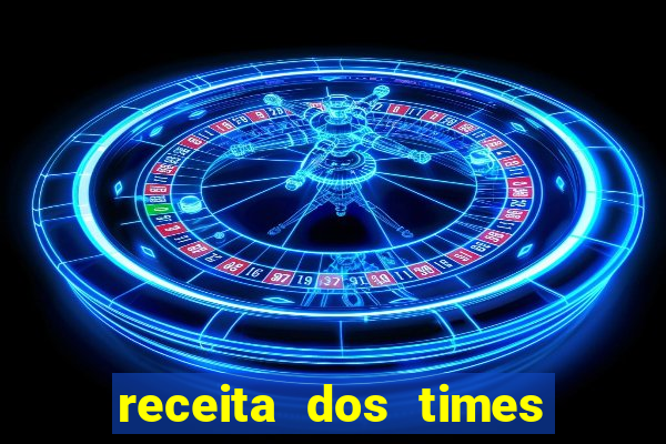 receita dos times brasileiros 2024