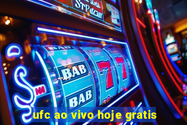 ufc ao vivo hoje gratis