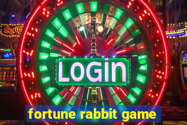 fortune rabbit game