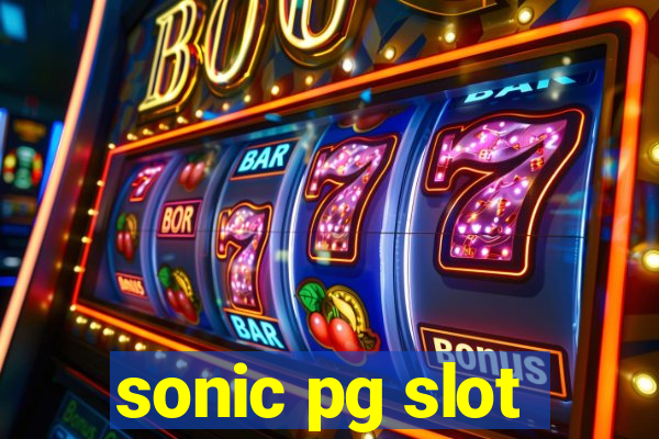 sonic pg slot