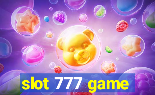 slot 777 game