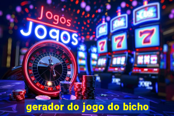 gerador do jogo do bicho