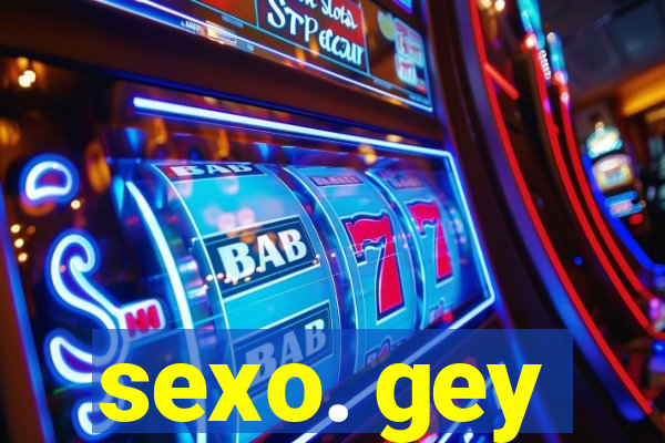 sexo. gey