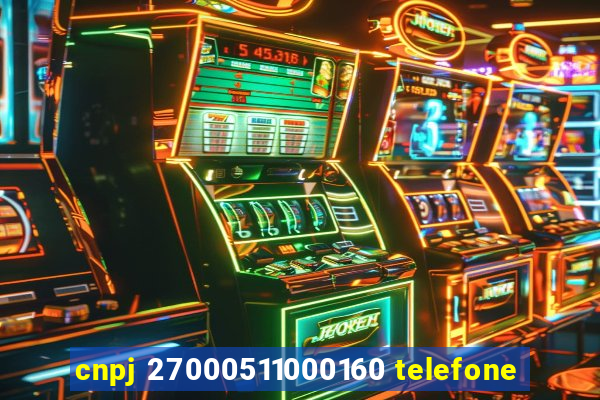 cnpj 27000511000160 telefone