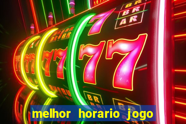 melhor horario jogo fortune rabbit