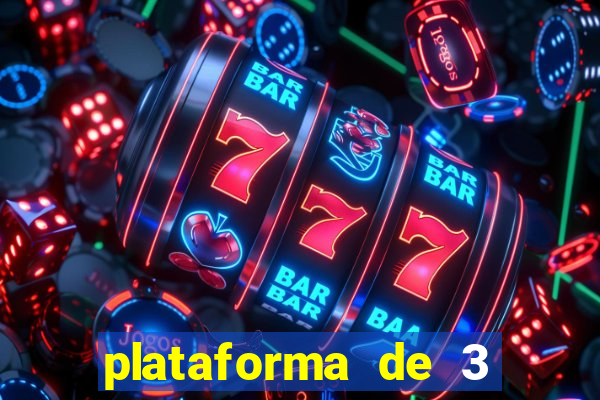 plataforma de 3 reais slots