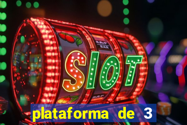 plataforma de 3 reais slots