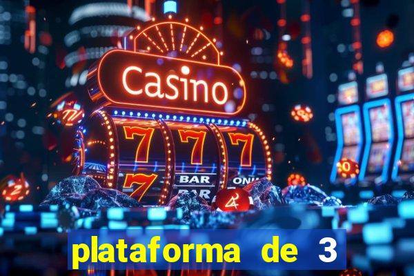 plataforma de 3 reais slots