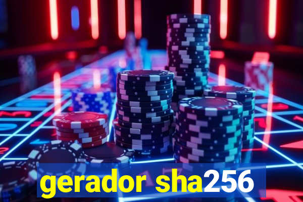 gerador sha256