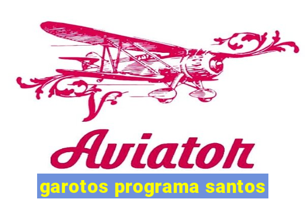 garotos programa santos