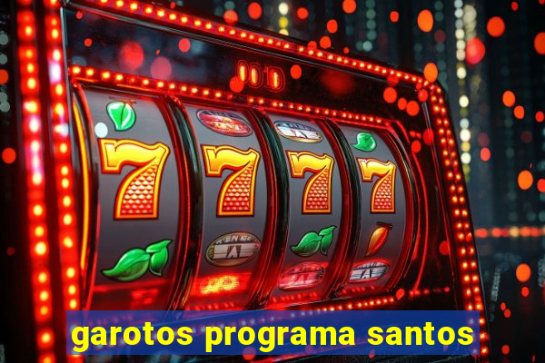 garotos programa santos