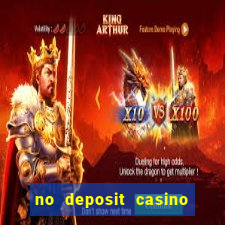 no deposit casino welcome bonus