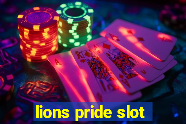 lions pride slot