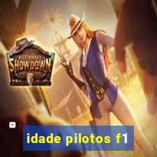 idade pilotos f1