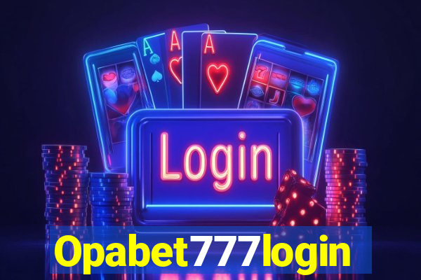 Opabet777login