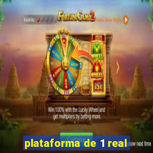 plataforma de 1 real