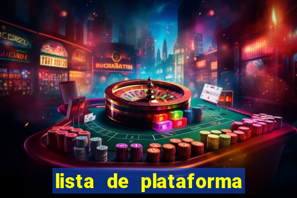 lista de plataforma de jogos