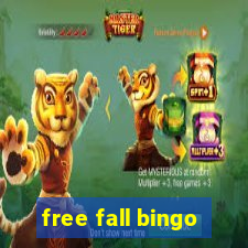 free fall bingo