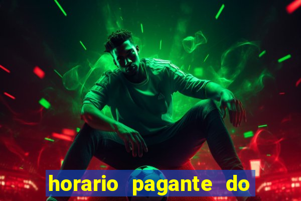 horario pagante do coelho fortune