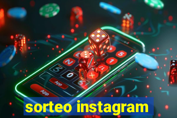 sorteo instagram