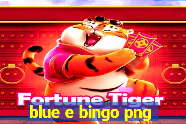 blue e bingo png