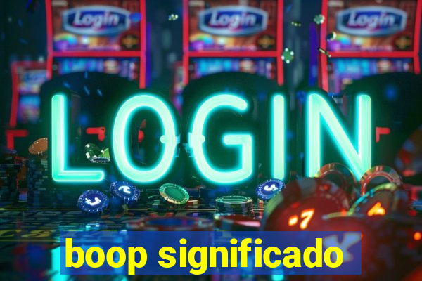 boop significado