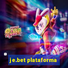 je.bet plataforma