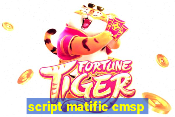 script matific cmsp