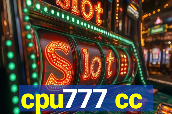 cpu777 cc