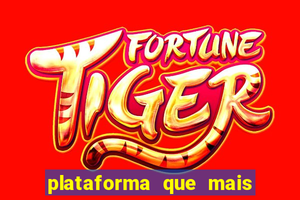 plataforma que mais paga casino