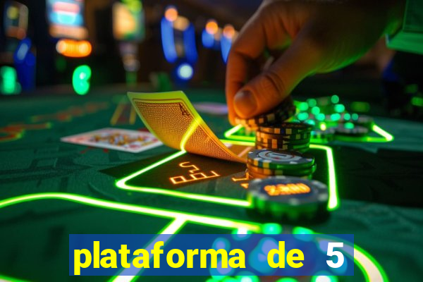 plataforma de 5 reais tigre