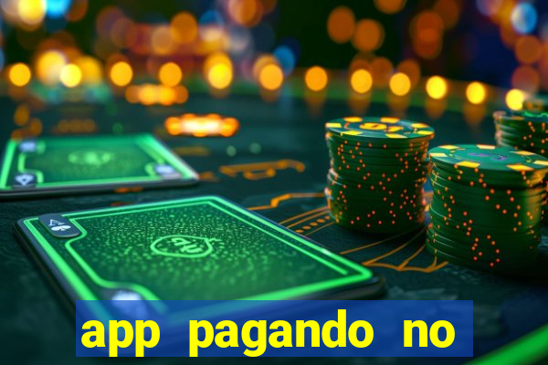 app pagando no cadastro via pix