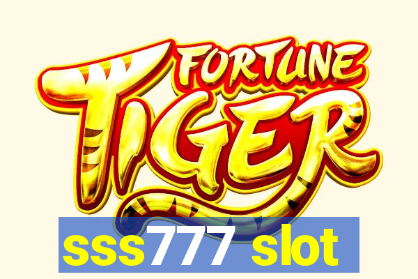 sss777 slot