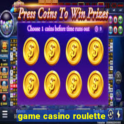 game casino roulette