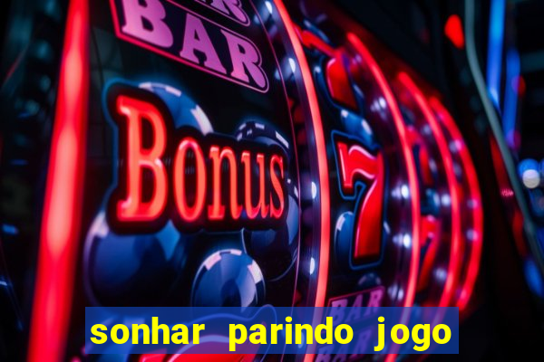 sonhar parindo jogo do bicho