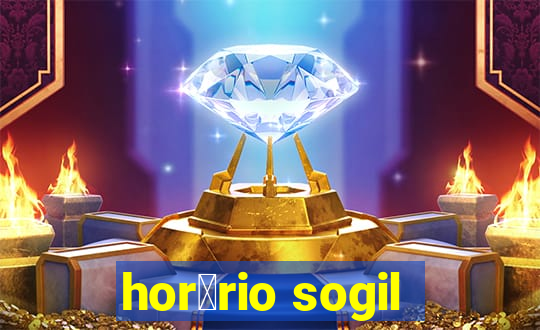 hor谩rio sogil