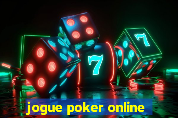 jogue poker online